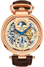 Stührling Original Legacy Szkieletowa tarczy/Skóra Ø46 mm 3954.3