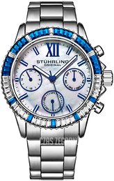 Stührling Original Monaco Biały/Stal Ø39 mm 3959.1