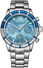Stührling Original Monaco Niebieski/Stal Ø39 mm 3959.3