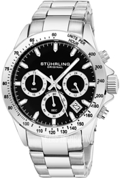 Stührling Original Aquadiver Srebrny/Stal Ø39 mm 3960.1