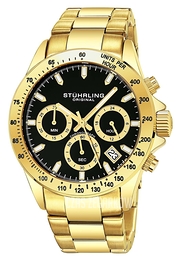 Stührling Original Aquadiver Czarny/Stal Ø45 mm 3960.3