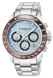 Stührling Original Aquadiver Niebieski/Stal Ø42 mm 3960.7