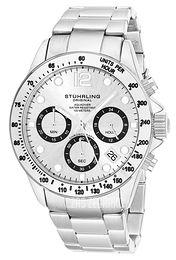 Stührling Original Monaco Srebrny/Stal Ø42 mm 3961.1