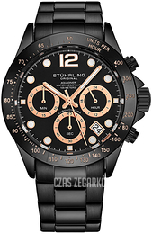 Stührling Original Aquadiver Czarny/Stal Ø42 mm 3961.4