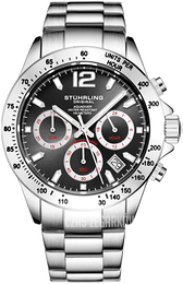 Stührling Original Monaco Szary/Stal Ø42 mm 3961A.1