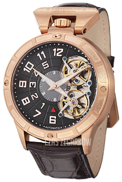 Stührling Original Symphony Szary/Skóra Ø46 mm 397.3345K54