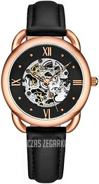 Stührling Original Automatic Czarny/Skóra Ø36 mm 3990.3