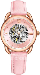 Stührling Original Automatic Różowe złoto/Skóra Ø36 mm 3990.6