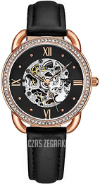 Stührling Original Automatic Czarny/Skóra Ø36 mm 3991.3