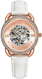 Stührling Original Automatic Różowe złoto/Skóra Ø36 mm 3991.4