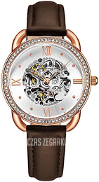 Stührling Original Automatic Srebrny/Skóra Ø36 mm 3991.5