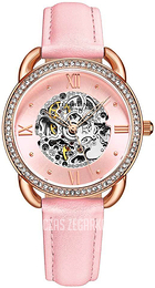 Stührling Original Automatic Różowe złoto/Skóra Ø36 mm 3991.6