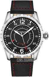 Stührling Original Aviator Czarny/Skóra Ø44 mm 4002.1