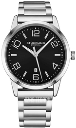 Stührling Original Directive Czarny/Stal Ø42 mm 4021.1