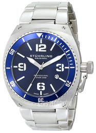 Stührling Original Niebieski/Stal Ø46 mm 410.33116