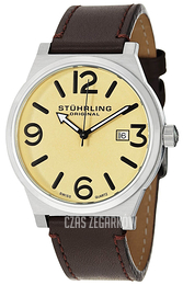 Stührling Original Szampański/Skóra Ø42 mm 454.3315K15