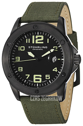Stührling Original Aviator Czarny/Tkanina Ø45 mm 463.335DO54
