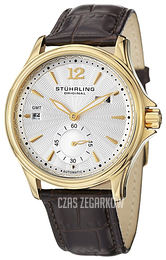 Stührling Original Srebrny/Skóra Ø42 mm 483.3335K2