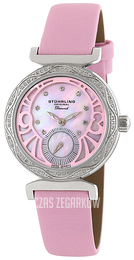 Stührling Original Vogue Różowy/Skóra Ø34 mm 504.1215A9