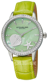Stührling Original Vogue Zielony/Skóra Ø34 mm 521.1115L88