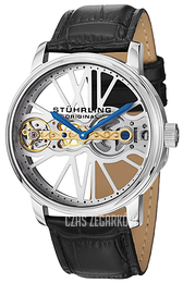 Stührling Original Srebrny/Skóra Ø46 mm 527.33152