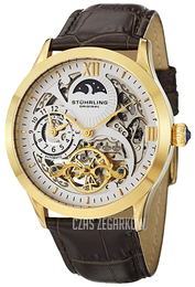 Stührling Original Special Reserve Biały/Skóra Ø44 mm 571.3335K2