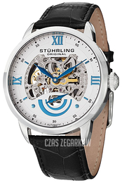 Stührling Original Srebrny/Skóra Ø44 mm 574.01