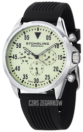 Stührling Original Aviator Zielony/Guma Ø42 mm 600.01