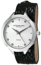 Stührling Original Vogue Srebrny/Skóra Ø38 mm 624.01