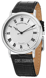 Stührling Original Symphony Srebrny/Skóra Ø38 mm 645.01