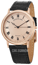 Stührling Original Symphony Różowe złoto/Skóra Ø38 mm 645.04