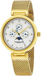 Stührling Original Symphony Biały/Stal w odcieniu złota Ø37 mm 672.02