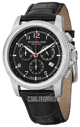 Stührling Original Octane Czarny/Skóra Ø42 mm 717.02