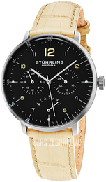 Stührling Original Monaco Czarny/Skóra Ø42 mm 733.03