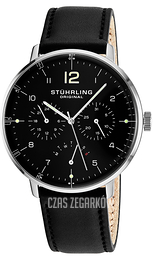 Stührling Original Monaco Czarny/Skóra Ø42 mm 733.05
