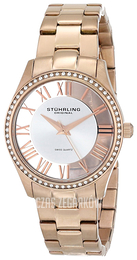 Stührling Original Classic Ciara Srebrny/Stal w kolorze różowego złota Ø34 mm 750L.03