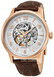 Stührling Original Legacy Srebrny/Skóra Ø48 mm 776.03