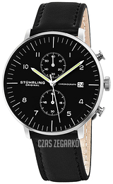 Stührling Original Monaco Czarny/Skóra Ø42 mm 803.01