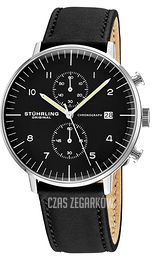 Stührling Original Monaco Czarny/Skóra Ø42 mm 803.05