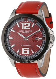 Stührling Original Czerwony/Skóra Ø46 mm 8175A.3315H40