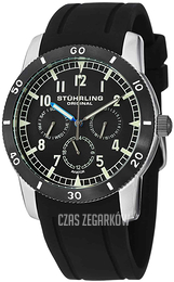 Stührling Original Aviator Czarny/Guma Ø42 mm 818.B.02