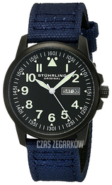 Stührling Original Aviator Czarny/Tkanina Ø42 mm 850.03