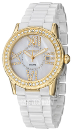 Stührling Original Vogue Biały/Czeramiczna Ø38 mm 911.02