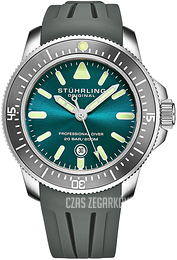 Stührling Original Maritimer Turkusowy/Guma Ø43 mm 935.04