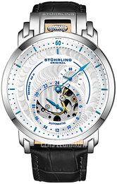 Stührling Original Legacy Srebrny/Skóra Ø44 mm 942.01