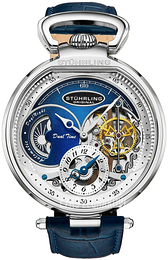 Stührling Original Modena Niebieski/Skóra Ø46 mm 988.02