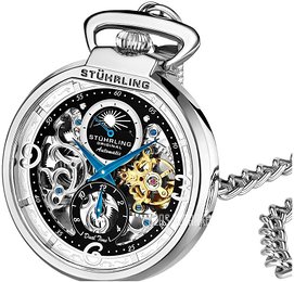 Stührling Original Modena Srebrny Ø48 mm 991.01