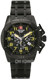 Swiss Alpine Military Alpine by Grovana Czarny/Stal Ø45 mm 7063.9174