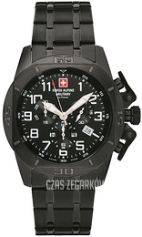 Swiss Alpine Military Alpine by Grovana Czarny/Stal Ø45 mm 7063.9177