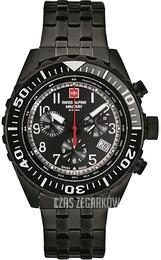 Swiss Alpine Military Alpine by Grovana Czarny/Stal Ø45 mm 7076.9177